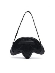 Adidas Torebka Trefoil Bag Metallic KR1602 Czarny. Czarne torebki klasyczne Adidas, bez wzorów, ze skóry, bez dodatków. Za 219.99 zł.