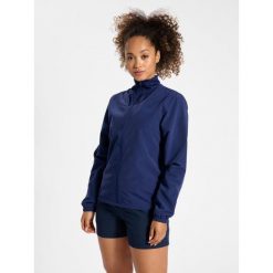 Damska bluza dresowa Hummel HmlCourt. Niebieskie bluzy sportowe Hummel, na wiosnę, l, bez wzorów, z dresówki, bez kaptura. Za 192.80 zł.