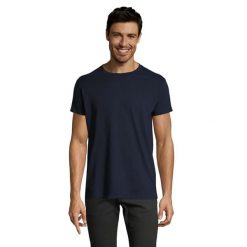 Koszulka Imperialna Unisex Dla Dorosłych. Niebieskie bluzki SOL'S, s, bez wzorów, sportowe, bez kołnierzyka, bez ramiączek. Za 44.99 zł.