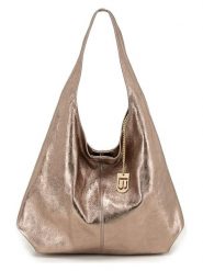 Lucca Baldi Skórzana torebka "Terracina" w kolorze miedzianym - 32 x 32 x 16 cm rozmiar: onesize. Brązowe torby na ramię Lucca Baldi, bez wzorów, z materiału, na ramię, bez dodatków. Za 260.99 zł.