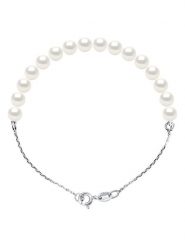 ATELIERS SAINT GERMAIN Srebrna bransoletka z perłami Tahiti rozmiar: onesize. Szare bransoletki ATELIERS SAINT GERMAIN, z perłą, srebrne. Za 295.99 zł.