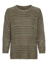 Camel Active Sweter w kolorze khaki rozmiar: S. Brązowe swetry Camel Active, s, bez wzorów, z bawełny, bez ramiączek. Za 198.10 zł.