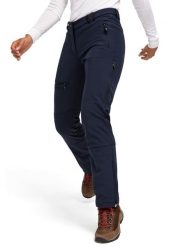 Maier Sports Zimowe spodnie softshellowe "Adakit" w kolorze granatowym rozmiar: 36. Niebieskie spodnie dresowe Maier Sports, bez wzorów. Za 266.01 zł.