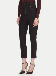 Elisabetta Franchi Spodnie materiałowe PA-119-56E2-V440spodnie Czarny Regular Fit. Czarne spodnie materiałowe Elisabetta Franchi, bez wzorów, z materiału. Za 1,909.00 zł.