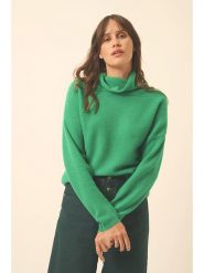 Just Cashmere Kaszmirowy golf "Blantyre" w kolorze zielonym rozmiar: S. Zielone golfy Just Cashmere, s, bez wzorów, z kaszmiru, bez ramiączek. Za 298.67 zł.