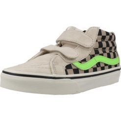 Buty VANS SK8 MID RELSSUEV GLOW Jasnobrązowy. Brązowe trekkingi Vans, z tkaniny, trekkingowe. Za 301.99 zł.
