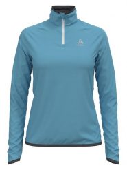 Odlo Bluza polarowa "Carve Ceramiwarm" w kolorze niebieskim rozmiar: XS. Niebieskie bluzy Odlo, xs, bez wzorów, z polaru, bez kaptura. Za 180.06 zł.