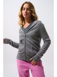 AUTHENTIC CASHMERE Kaszmirowy kardigan "Colombis" w kolorze szarym rozmiar: M. Szare kardigany AUTHENTIC CASHMERE, m, bez wzorów, z kaszmiru. Za 413.99 zł.