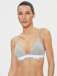 Calvin Klein Underwear Biustonosz braletka 000QF5650E Szary. Szare biustonosze Calvin Klein Underwear, bez wzorów, z bawełny. Za 129.99 zł.