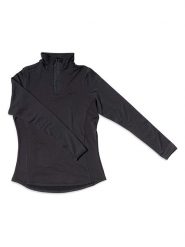 COLD Bluza polarowa "Lech" w kolorze czarnym rozmiar: 38. Czarne bluzy COLD, bez wzorów, z materiału, bez kaptura. Za 133.95 zł.