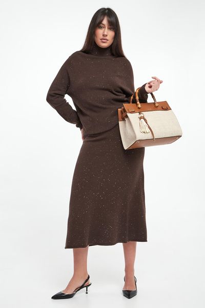 Spódnica dzianinowa z cekinami LIU JO. Spódnice Liu Jo, s, bez wzorów, z dzianiny. Za 719.00 zł.