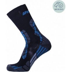 Skarpety turystyczne Outdoor - Castor - Skarpety sportowe. Niebieskie skarpety APASOX, bez wzorów. Za 86.95 zł.