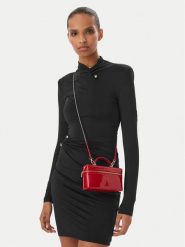 Furla Torebka Camelia Micro WE00780 BX0246 RT000 Czerwony. Czerwone torebki klasyczne Furla, bez wzorów, z lakierowanej skóry, lakierowane, bez dodatków. Za 1,039.00 zł.