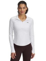 Under Armour Koszulka sportowa w kolorze białym rozmiar: XS. Białe koszulki sportowe Under Armour, bez wzorów, z materiału, bez ramiączek, outdoorowe. Za 135.81 zł.