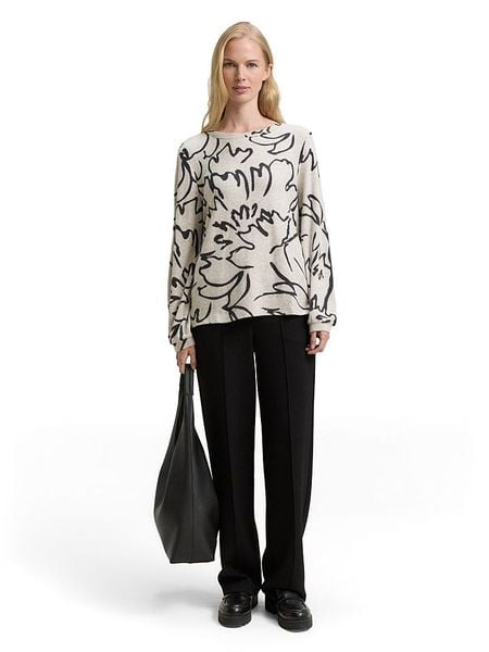 Tom Tailor Sweter w kolorze beżowym rozmiar: M. Brązowe swetry Tom Tailor, m, bez wzorów, z wiskozy, bez ramiączek. Za 78.84 zł.