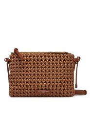 Gianni Chiarini Torebka Fiore BS 11565 WVNG Brązowy. Brązowe listonoszki Gianni Chiarini, bez wzorów, ze skóry, bez dodatków. Za 419.99 zł.