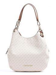Michael Kors Torebka w kolorze kremowym - 31 x 30 x 6 cm rozmiar: onesize. Brązowe torby na ramię Michael Kors, bez wzorów, z materiału, na ramię, bez dodatków. Za 1,405.67 zł.