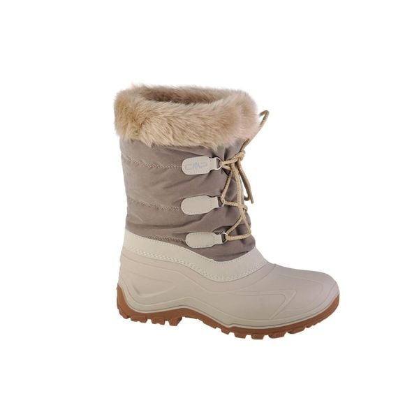 Buty zimowe damskie, CMP Nietos Low. Brązowe trekkingi CMP, z materiału, outdoorowe. Za 329.99 zł.