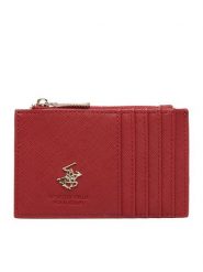Beverly Hills Polo Club Etui na karty kredytowe CWBEO-BHPC-W1-003-AW26 Czerwony. Czerwone portfele Beverly Hills Polo Club, bez wzorów, ze skóry. Za 59.99 zł.