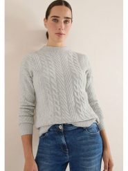 Cecil Sweter w kolorze szarym rozmiar: XL. Szare swetry Cecil, xl, bez wzorów, bez ramiączek. Za 170.47 zł.