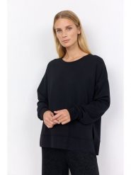 Soyaconcept Bluza "Banu" w kolorze czarnym rozmiar: S. Czarne bluzy Soyaconcept, s, bez wzorów, bez kaptura. Za 174.95 zł.