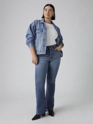 Levi's Dżinsy "726" - Flared fit - w kolorze niebieskim rozmiar: W30/L30. Niebieskie jeansy Levi's®, l, z aplikacjami, z podwyższonym stanem. Za 228.74 zł.