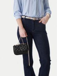 Guess Torebka J5YZ17 WGT10 Czarny. Czarne torebki klasyczne Guess, z aplikacjami, ze skóry, bez dodatków. Za 269.99 zł.