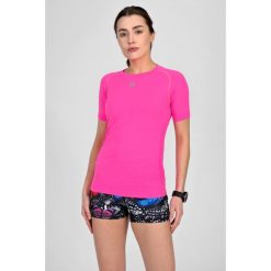 Koszulka z krótkim rękawem sportowa damska Nessi Sportswear Ultra. Czerwone koszulki sportowe NESSI SPORTSWEAR, bez wzorów, bez ramiączek, do biegania. Za 299.00 zł.