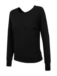 4F Bluza w kolorze czarnym rozmiar: 3XL. Czarne bluzy 4f, xl, bez wzorów, bez kaptura. Za 109.45 zł.