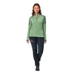Bluza polarowa damska Vaude Elope Fleece Jacket II. Zielone bluzy Vaude, s, bez wzorów, z polaru, bez kaptura. Za 379.49 zł.