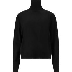 Damski sweter z golfem Athlecia Dava. Czarne golfy Athlecia, bez wzorów, bez ramiączek. Za 243.50 zł.