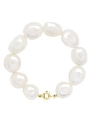 ATELIERS SAINT GERMAIN Bransoletka perłowa w kolorze białym rozmiar: onesize. Białe bransoletki ATELIERS SAINT GERMAIN, z perłą, złote. Za 391.99 zł.