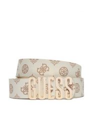 Guess Pasek Damski BW9173 P4435 Écru. Paski Guess, z aplikacjami, ze skóry. Za 129.99 zł.