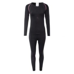 Bielizna termoaktywna Brugi 2RCG Nero - damska, komplet, Rozmiar L/XL. Bielizna sportowa Brugi, l, bez wzorów, z dzianiny. Za 119.00 zł.