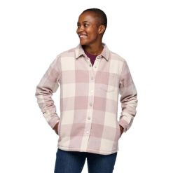 Koszula Ocieplana Damska Black Diamond Project Lined Flannel. Czerwone koszule Black Diamond, s, bez wzorów, sportowe, bez kołnierzyka, bez ramiączek. W wyprzedaży za 524.30 zł.