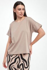 T-shirt damski JOSEPH RIBKOFF. T-shirty Joseph Ribkoff, m, bez wzorów, bez kołnierzyka, bez ramiączek. W wyprzedaży za 359.20 zł.