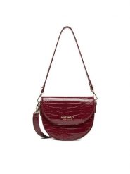 Nine West Torebka CEO-ZOE-S23806 Bordowy. Czerwone torebki klasyczne Nine West, bez wzorów, z materiału, bez dodatków. Za 189.99 zł.