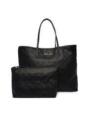Guess Torebka Victtoria HWPD95 14290 Czarny. Czarne shopper Guess, z aplikacjami, ze skóry, bez dodatków. Za 719.99 zł.