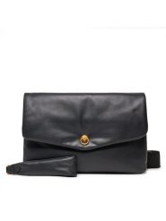 Gianni Chiarini Torebka Mirea BS 11211 FOUCLD-NA Czarny. Czarne listonoszki Gianni Chiarini, bez wzorów, ze skóry, bez dodatków. Za 859.99 zł.