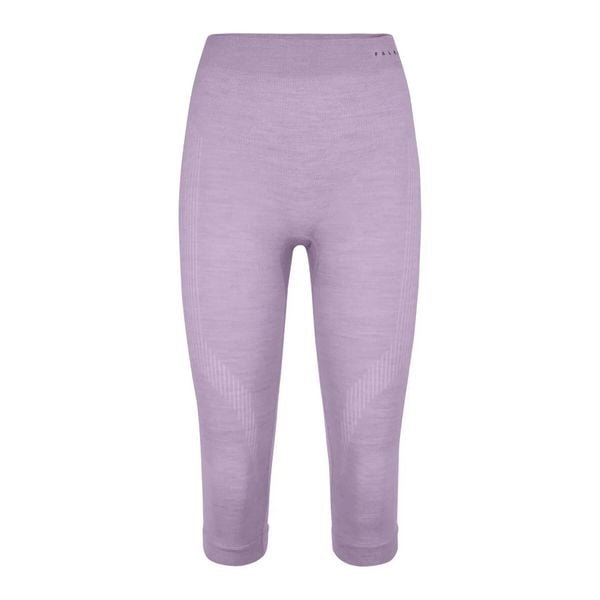 Damskie legginsy 3/4 Falke Wool-Tech. Brązowe legginsy Falke, s, bez wzorów, z elastanu. Za 389.50 zł.