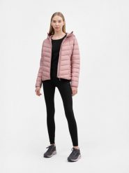 4F Legginsy dzianinowe damskie S. Czarne legginsy 4f, s, bez wzorów, z dzianiny, z podwyższonym stanem. W wyprzedaży za 59.99 zł.
