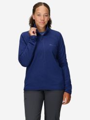 Marmot Bluza polarowa "Leconte" w kolorze granatowym rozmiar: S. Niebieskie bluzy Marmot, s, bez wzorów, z materiału, bez kaptura. Za 189.29 zł.