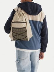 Quiksilver Worek CEOWB-QUIC-M-001-09 Beżowy. Brązowe torebki klasyczne Quiksilver, bez wzorów, z materiału, bez dodatków. Za 79.99 zł.