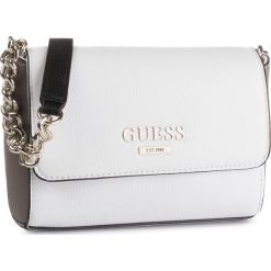 Torebka GUESS - Alma (VG) Mini-Bags HWVG74 01780 WML. Białe listonoszki Guess, bez wzorów, ze skóry ekologicznej, bez dodatków. Za 369.00 zł.