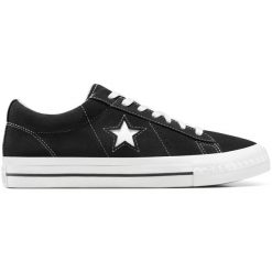 Buty sportowe Converse One Star 95. Czarne obuwie sportowe Converse, z zamszu, bez zapięcia, na fitness i siłownię. Za 590.00 zł.