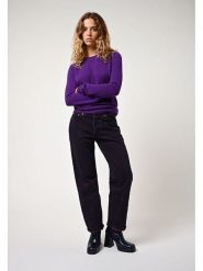 AUTHENTIC CASHMERE Kaszmirowy sweter "Galise" w kolorze fioletowym rozmiar: XL. Różowe swetry AUTHENTIC CASHMERE, xl, bez wzorów, z kaszmiru, bez ramiączek. Za 377.74 zł.