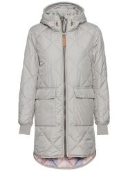 Camel Active Płaszcz pikowany w kolorze jasnoszarym rozmiar: 36. Szare płaszcze Camel Active, bez wzorów, bez kaptura. Za 354.94 zł.