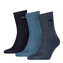 Skarpety Puma Short Crew 3Pack Unisex. Czarne skarpety Puma, bez wzorów. Za 45.99 zł.