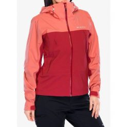 Kurtka przeciwdeszczowa damska Columbia Boulder Falls Jacket. Czerwone kurtki sportowe Columbia, bez wzorów, bez kaptura, trekkingowe. Za 450.99 zł.