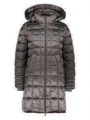 Gerry Weber Płaszcz pikowany w kolorze antracytowym rozmiar: 44. Czarne płaszcze Gerry Weber, bez wzorów, bez kaptura. Za 257.92 zł.